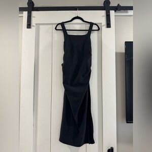 Beyond Yoga Icon Maternity Dress in Darkest Night